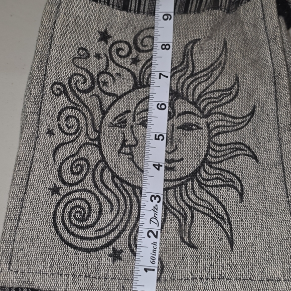 Boho Sun & Moon Crossbody Bag - Gray - Picture 6 of 10